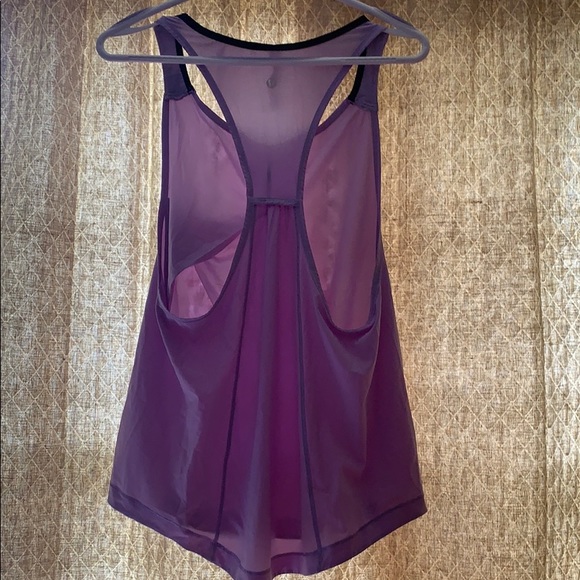 Size 8 Lululemon tank. Lavender purple. - Picture 2 of 3